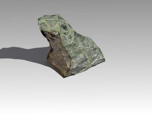 stone 09 set 01 pbr low-poly 3D Model