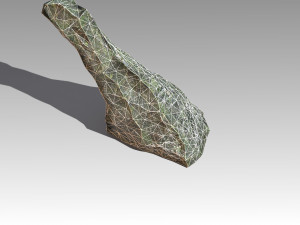 stone 09 set 01 pbr low-poly 3D Model