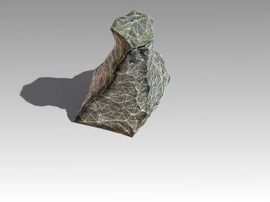 stone 09 set 01 pbr low-poly 3D Model