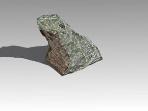 stone 09 set 01 pbr low-poly 3D Model