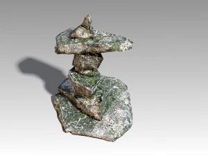 stone 11 set 01 pbr low-poly 3D Model