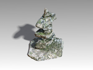 stone 11 set 01 pbr low-poly 3D Модель