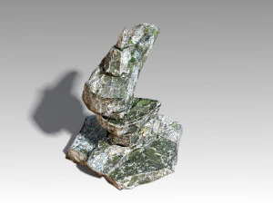 stone 11 set 01 pbr low-poly 3D Model
