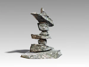 stone 11 set 01 pbr low-poly 3D Model