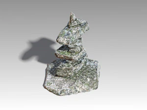 stone 11 set 01 pbr low-poly 3D Model