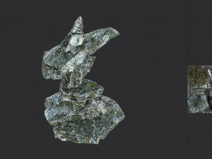 stone 11 set 01 pbr low-poly 3D Model