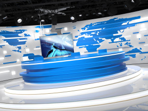 tv studio 18 3D Model