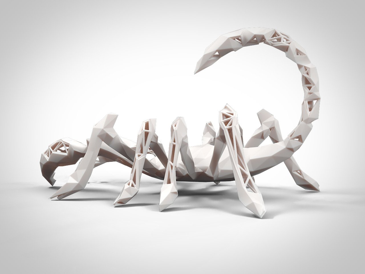 3d Print Model Of The Scorpion 3d Model In Toys 3dexport