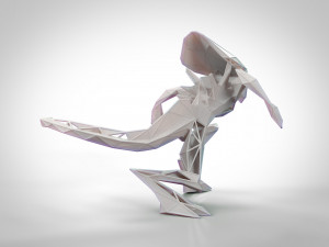 stylized alien queen 3d print 3D Print Model
