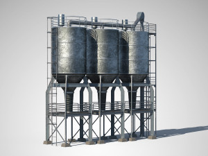 plant unit 01 Modello 3D