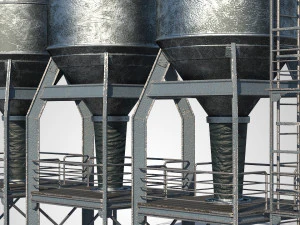 플랜트 유닛 01 3D 모델