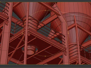 플랜트 유닛 01 3D 모델