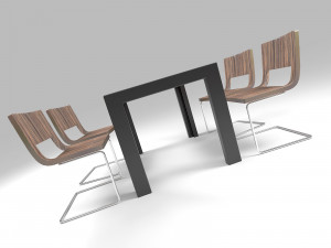 furniture set 02 3D Модель