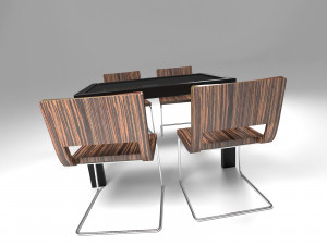 furniture set 02 3D Модель