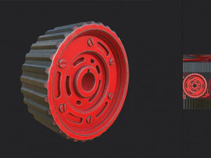 gear 01 pbr 3D Model