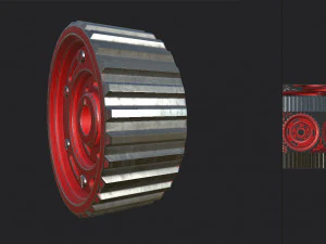 gear 01 pbr 3D Model