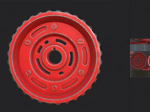 gear 01 pbr 3D Model