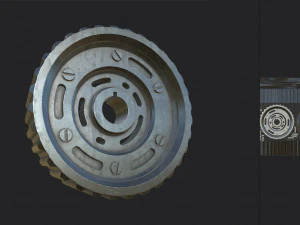 gear 01 pbr 3D Model
