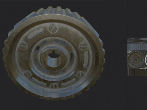 gear 01 pbr 3D Model