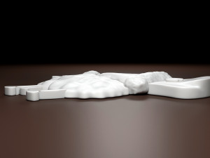 christmas sheep stl Modello di stampa 3D