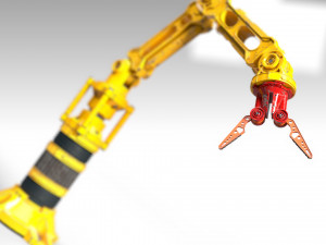automatic arm pbr 3D-Modell