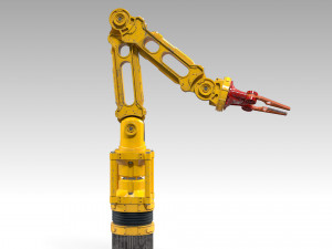 automatic arm pbr 3D-Modell