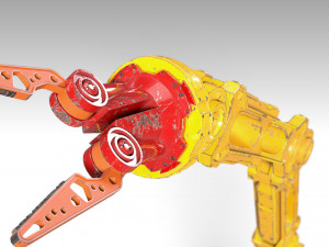 automatic arm pbr 3D-Modell