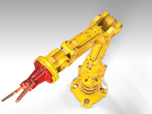 automatic arm pbr 3D-Modell
