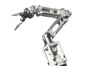automatic arm rigged 3D मॉडल