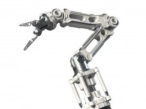 automatic arm rigged 3D Model