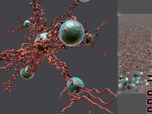 bio growth 4 pbr 3D-Modell