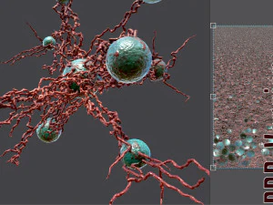 bio growth 4 pbr 3D Model
