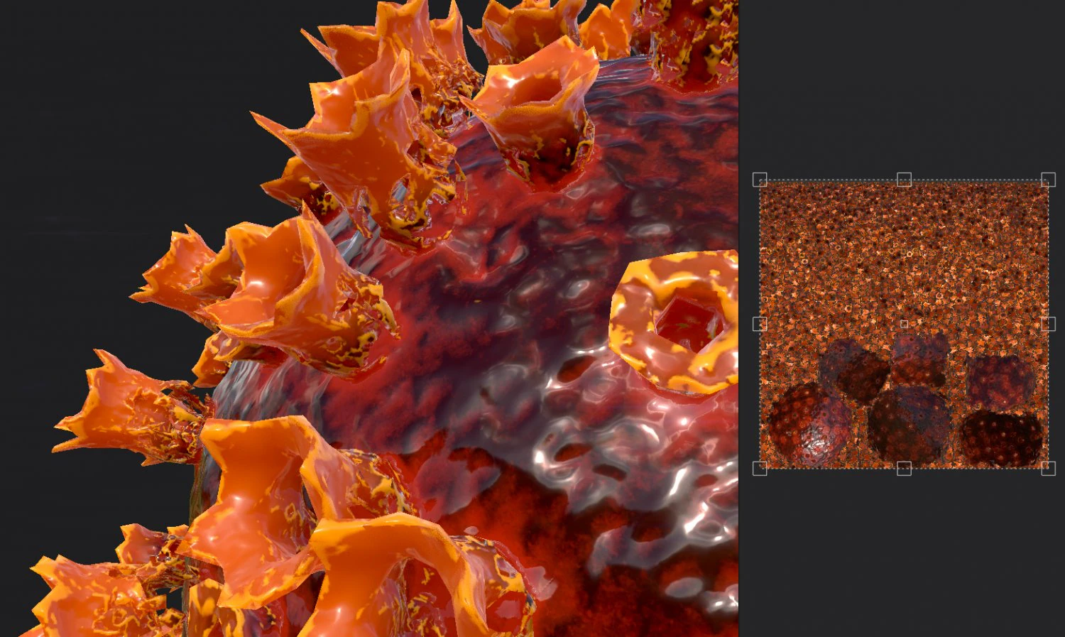 2019-ncov coronavirus 3D Model .c4d .max .obj .3ds .fbx .stl .blend 
