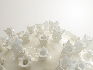 3d print of coronavirus Model Cetak 3D