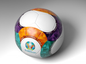 2020 euro official match ball 3D Model