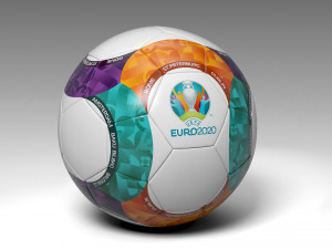 2020 euro official match ball 3D Model