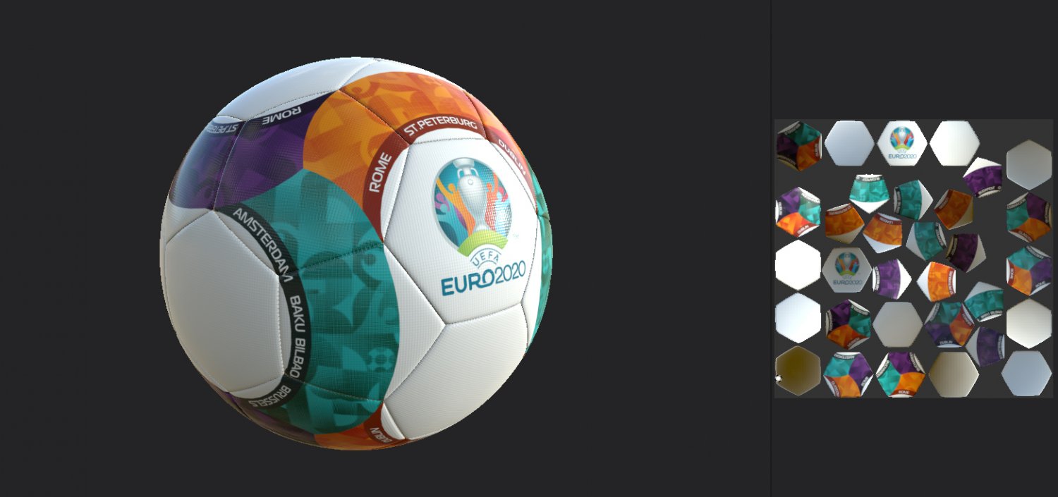 2020 euro match ball