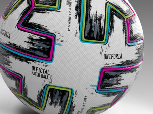euro 2020 match ball 3D Model
