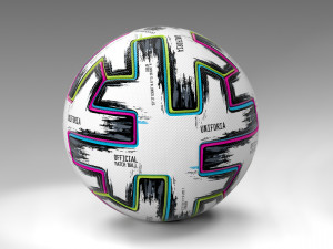 euro 2020 match ball 3D मॉडल