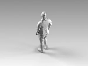 soccerer rigged pbr 3D Model