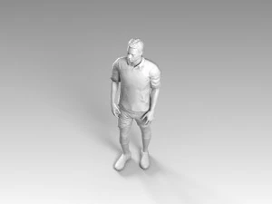 soccerer rigged pbr 3D Model
