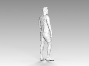 soccerer rigged pbr 3D Model