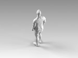 soccerer rigged pbr 3D Model
