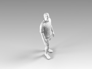 soccerer rigged pbr 3D Model