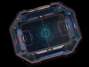 Est&aacute;dio hitech 02 Modelo 3D