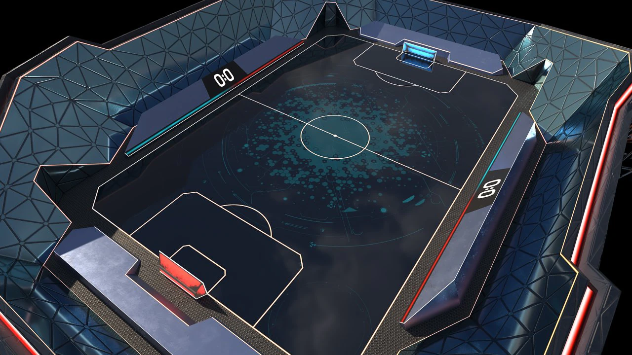 Estádio hitech 02 Modelo 3D .c4d .max .obj .3ds .fbx .stl .blend