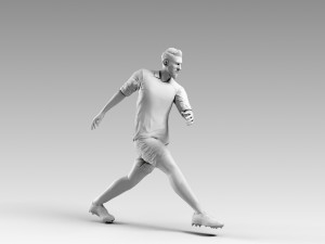 lionel messi rigged Modelo 3D