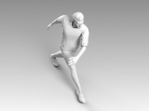 lionel messi rigged Modelo 3D