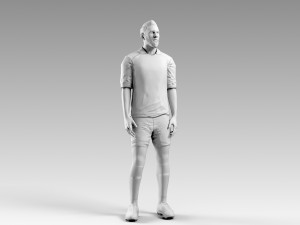 lionel messi rigged Modelo 3D