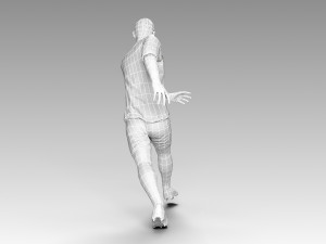 lionel messi rigged Modelo 3D